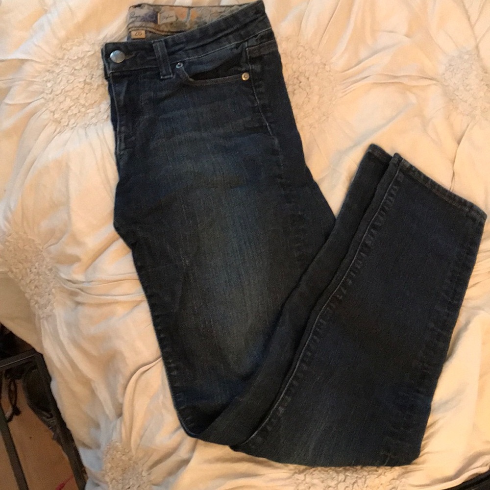Paige skyline straight jeans